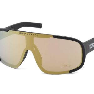 POC Aspire Sunglasses (Uranium Black) (Violet Gold Mirror) - ASP20121002VGM1