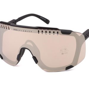 POC Devour Sunglasses (Uranium Black) (Brown Silver Mirror) - MA10011002BSM1