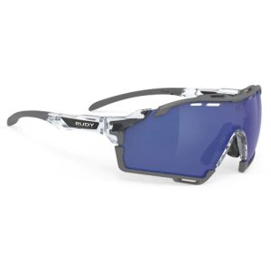 Rudy Project Cutline Sunglasses Multilaser Lens - Crystal Gloss / Multilaser Deep Blue