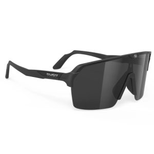 Rudy Project Spinshield Air Sunglasses Smoke Lens - Matt Black / Smoke Black