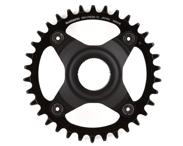 Shimano Steps E-MTB Direct Mount Chainring (Black) (1 x 12 Speed) (Single) (5... - ISMCRE8012B55A4XL