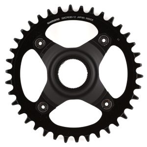 Shimano Steps E-MTB Direct Mount Chainring (Black) (1 x 12 Speed) (Single) (5... - ISMCRE8012B55A8XL