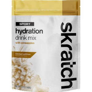 Skratch Labs Sport Hydration Drink Mix - 20-Serving Pineapples, 20-Serving Resealable Pouch