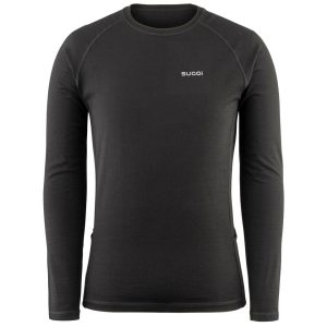 Sugoi Merino 60 Long Sleeve Jersey (Black) (L) - U182030M-BLK-L