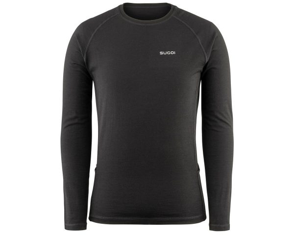 Sugoi Merino 60 Long Sleeve Jersey (Black) (S) - U182030M-BLK-S