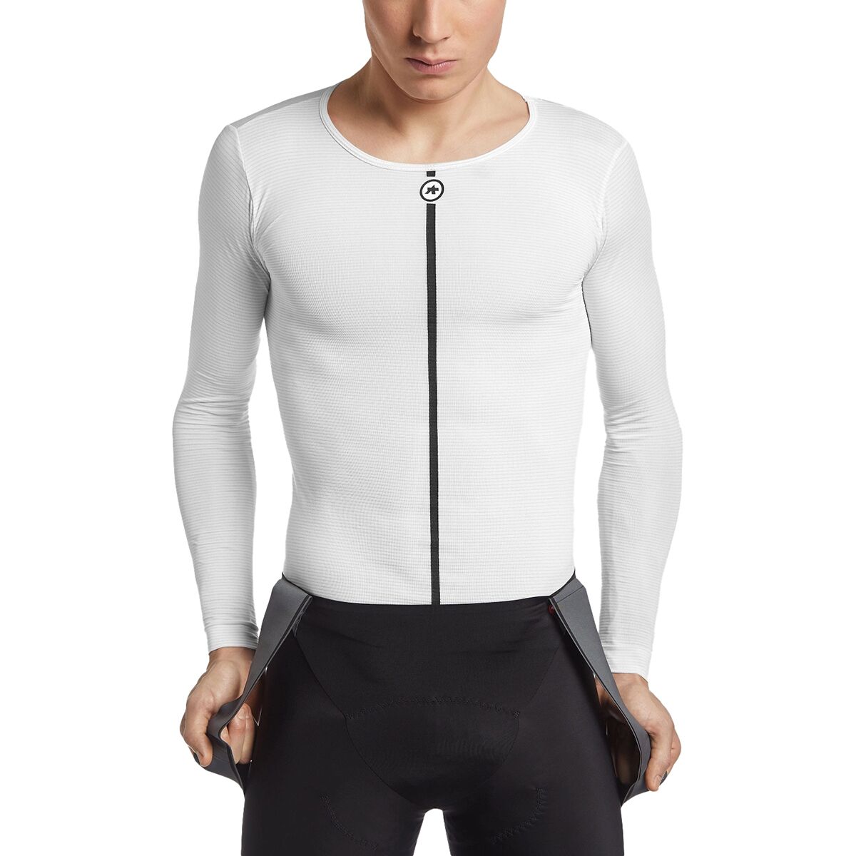 Assos Summer Long Sleeve Skin Layer Men S Holywhite Iii In The