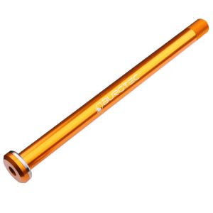 Burgtec Fox Fork Axle - Iron Bro Orange, 110 x 15mm Boost