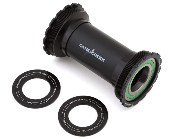 Cane Creek Hellbender 70 Internal Bottom Bracket (Black) (T47) (85.5/89.5) (24mm Spindl... - BAI0231