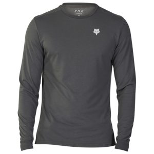 Fox Racing Ranger Drirelease Long Sleeve Jersey (Dark Shadow Grey) (S) - 31507-330-S