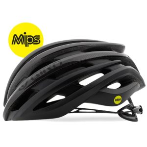Giro Cinder MIPS Road Bike Helmet - Matt Black / Charcoal / Small / 51cm / 55cm
