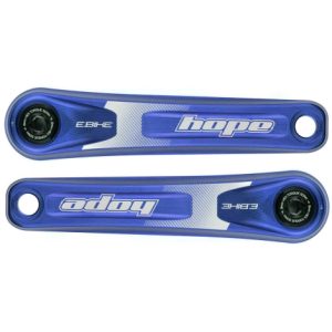 Hope E-Bike Cranks - Blue / 165mm