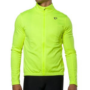 Pearl Izumi Quest Thermal Long Sleeve Jersey (Screaming Yellow) (L) - 11122305428L