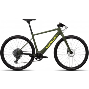 Santa Cruz Bicycles | Skitch Cc Apex Flat Bar E-Bike | Green | Xxl