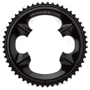 Shimano Dura-Ace FC-9200 Chainrings (Black) (2 x 12 Speed) (110 BCD) (Outer) (52T) - Y0MZ98020