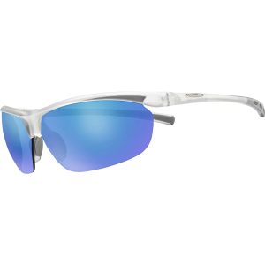 Suncloud Polarized Optics Zephyr Polarized Sunglasses Matte Crystal/Polar Blue Mirror, One Size - Men's