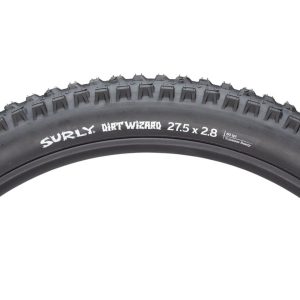 Surly Dirt Wizard Tubeless Mountain Tire (Black) (27.5" / 584 ISO) (2.8") (Foldin... - 04-001666-BLK