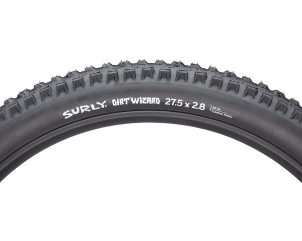 Surly Dirt Wizard Tubeless Mountain Tire (Black) (27.5" / 584 ISO) (2.8") (Foldin... - 04-001666-BLK
