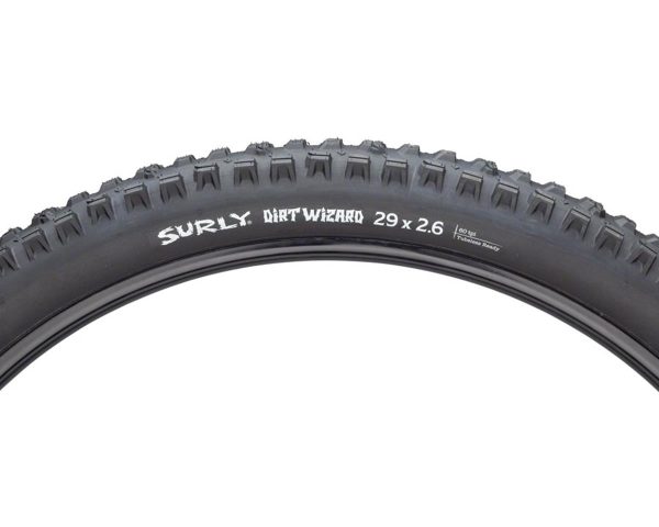 Surly Dirt Wizard Tubeless Mountain Tire (Black) (29" / 622 ISO) (2.6") (Folding) - 04-001667-BLK