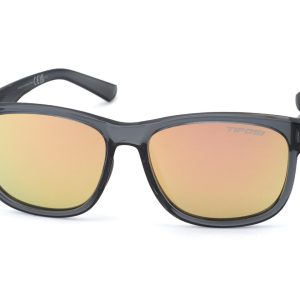 Tifosi Swank XL Sunglasses (Crystal Smoke/Pink Mirror) - 1720409046