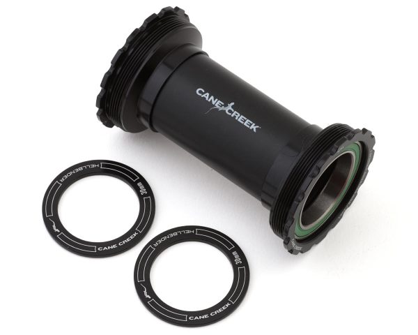 Cane Creek Hellbender 70 Bottom Bracket (Black) (Internal T47) (85.5/89.5) (30mm Spindle) - BAI0229