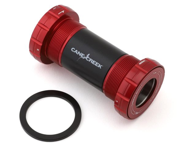 Cane Creek Hellbender 70 Bottom Bracket (Red) (BSA) (68/73mm) (24mm Spindle) - BAI0186R