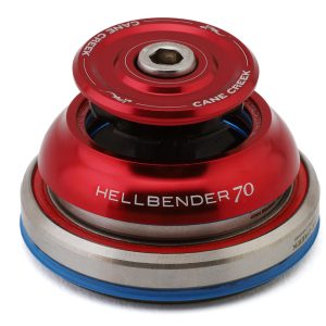 Cane Creek Hellbender 70 Headset (Red) (IS41/28.6) (IS52/40) - BAA1188R