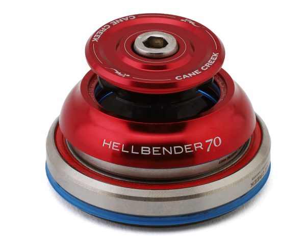 Cane Creek Hellbender 70 Headset (Red) (IS41/28.6) (IS52/40) - BAA1188R