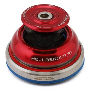Cane Creek Hellbender 70 Headset (Red) (IS42/28.6) (IS52/40) - BAA1189R