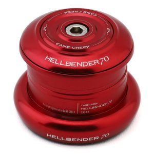 Cane Creek Hellbender 70 Headset (Red) (ZS44/28.6) (EC44/40) - BAA1187R