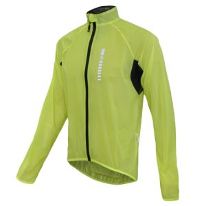 Funkier DryRide Pro Showerproof Cycling Jacket - Yellow / Small