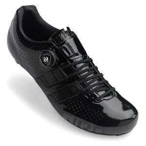 Giro Factor Techlace Road Shoes (Black) (44) - 7077016