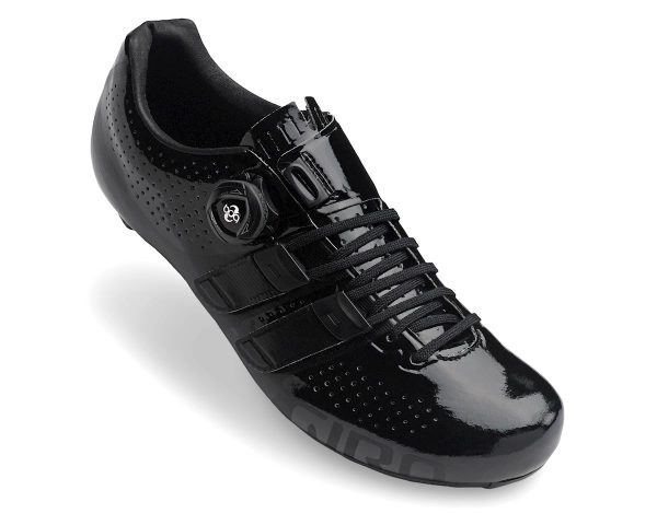 Giro Factor Techlace Road Shoes (Black) (44) - 7077016