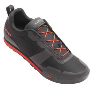 Giro Tracker Fastlace MTB Shoes - Black / Bright Red / EU48