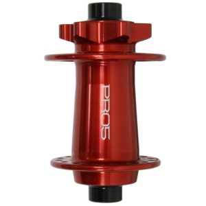 Hope Pro 5 6-Bolt Front Hub - Boost Road 110x12mm - Red / 110 x 12mm / 6 Bolt / 32H