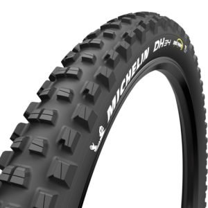 Michelin DH 34 TLR Bike Park Rigid Mountain Bike Tyre - 27.5" - Black / 27.5" / 2.4" / Wired