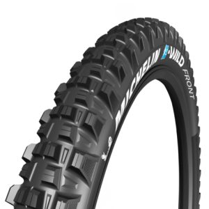 Michelin E-Wild Folding Front MTB Tyre – 27.5" - Black / 27.5" / 2.6" / Folding