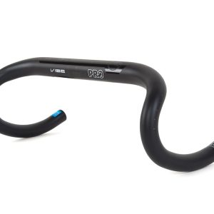 Pro Vibe Compact Alloy Handlebar (Black) (31.8mm) (38cm) - PRHA0365