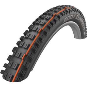 Schwalbe Eddy Current Super Trail Front Folding E-MTB Tyre - 27.5" - Black / Addix Soft / Super Trail / 27.5" / 2.6" / Folding