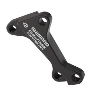 Shimano Disc Brake Brackets - Black / Front 180mm IS to IS