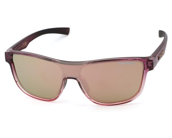 Tifosi Sizzle Sunglasses (Crystal Peach Blush) (Pink Mirror) - 1750407946