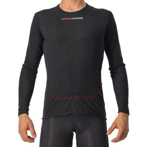 Castelli Prosecco Tech Long Sleeve Base Layer - AW22 - Black / Small