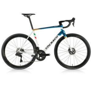 Colnago C68-R Dura Ace Di2 ENVE Carbon Road Bike - White Blue Gold / 53cm / HRWP