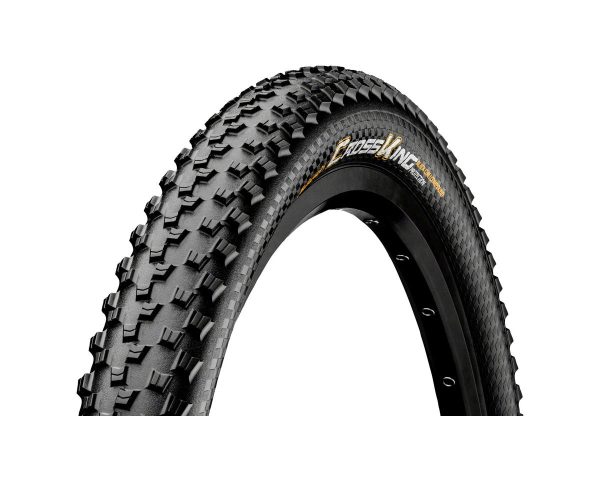 Continental Cross King Tubeless Mountain Tire (Black) (Folding Bead) (26") (2.2") (... - 01014830000