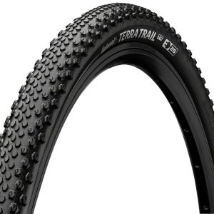 Continental Terra Trail Tubeless Gravel Tire (Black) (700c) (45mm) (Folding) (Black... - 01506750000