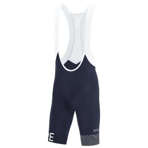 Gore Wear Men's C5 Opti Bib Shorts+ (Oribit Blue/White) (L) - 100162AU0106