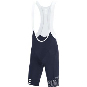 Gore Wear Men's C5 Opti Bib Shorts+ (Oribit Blue/White) (XL) - 100162AU0107