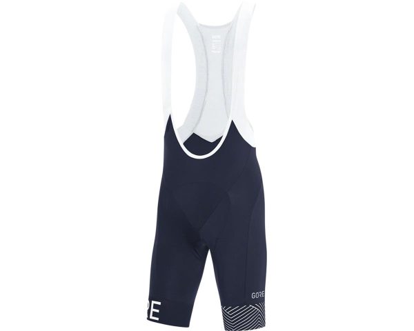 Gore Wear Men's C5 Opti Bib Shorts+ (Oribit Blue/White) (XL) - 100162AU0107