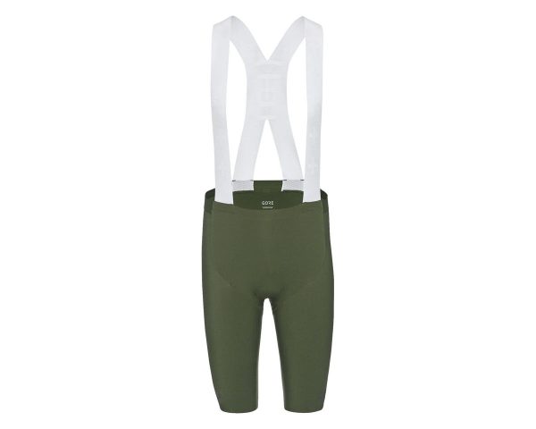 Gore Wear Men's Distance Bib Shorts + 2.0 (Green) (L) - 100944-BH00-06