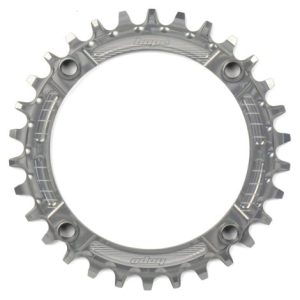Hope Retainer Ring Single Chainring - Silver / 32 / 4 Arm, 104mm