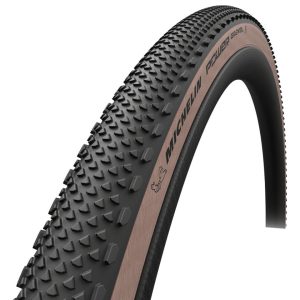 Michelin Power Gravel Tire (Tan Wall) (700c / 622 ISO) (40mm) (Tubeless) (Folding) (Magi-X) - 65433